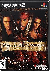 Pirates of the Caribbean: Legend of Jack Sparrow Playstation 2  box art
